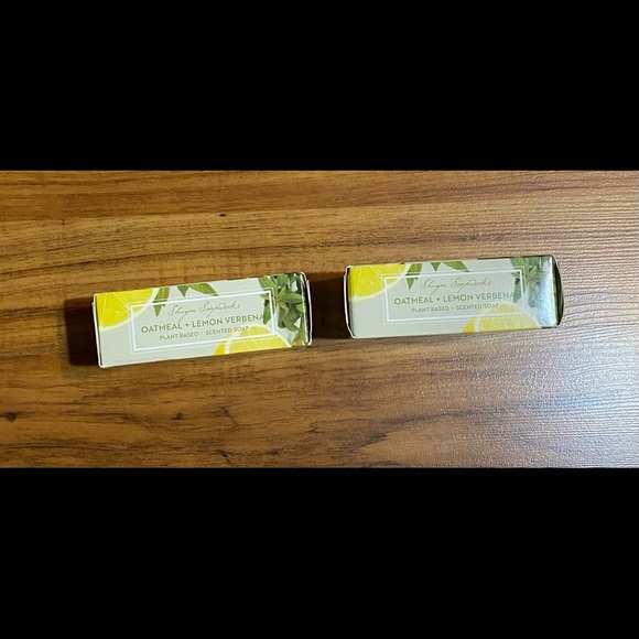 Shugar SoapWorks Plant Based Scented Bar Soap Oatmeal & Verbena (2) New - Picture 9 of 10